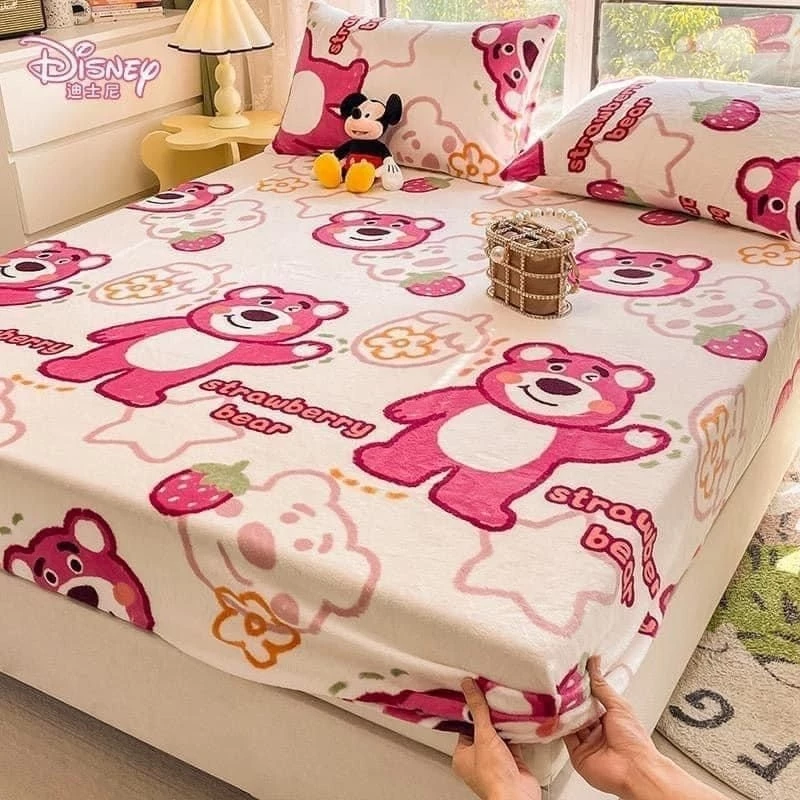 Bộ ga gối 3 món poly coton nhiều mẫu mã